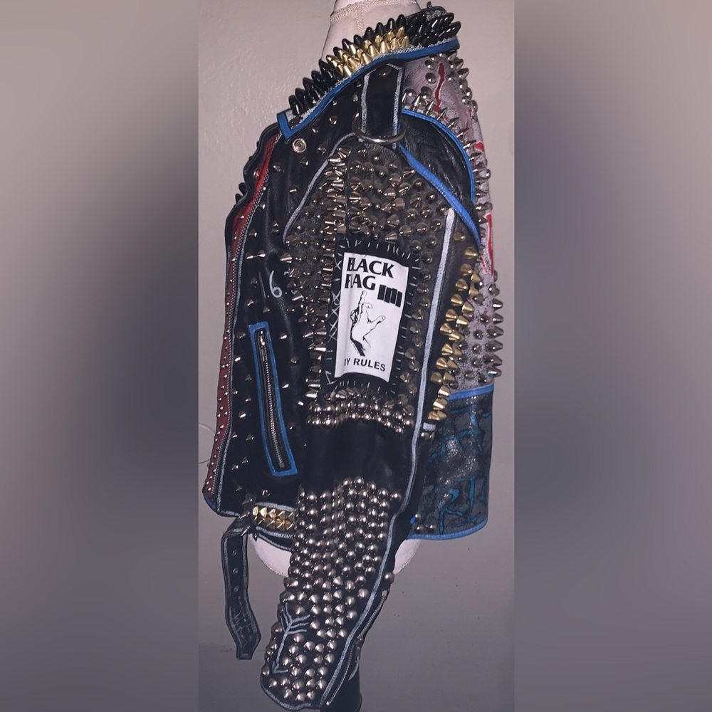 Custom Designed Leather Jacket - image 5